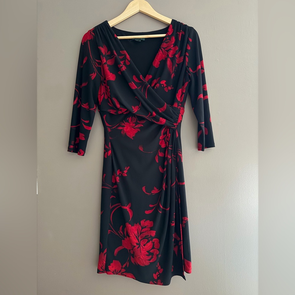 Lauren Ralph Lauren Printed Cleora Floral 10Petite